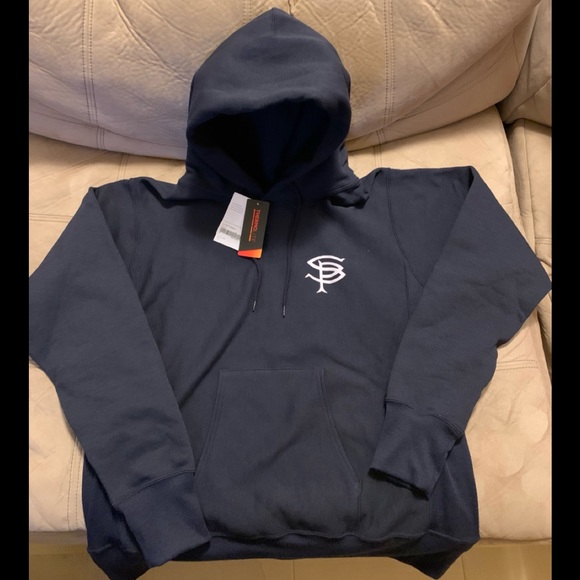 NWT sophnet navy hoodie japan edition size L - Picture 1 of 5